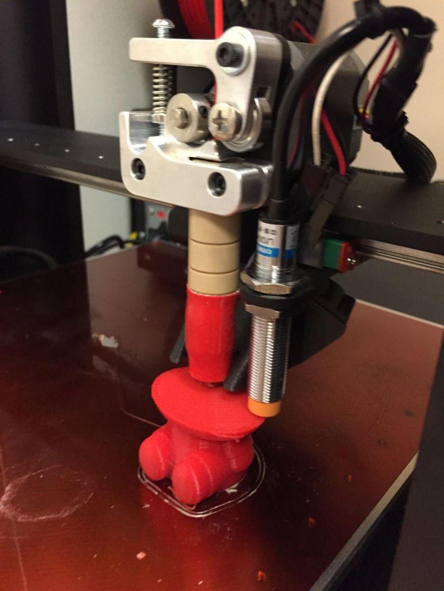 Extruder and Z probe